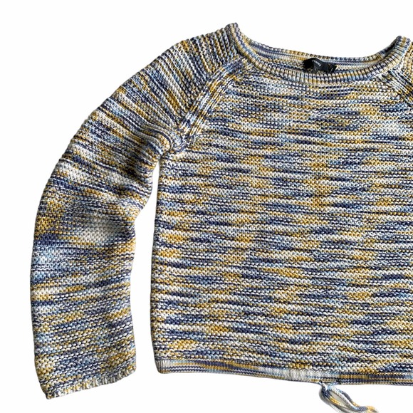 Theory Coella Soft Chain Cotton Sweater Size Large - Picture 5 of 10